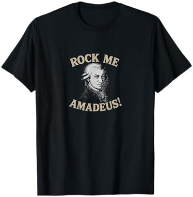 Amazon.com: Retro Wolfgang Amadeus Mozart Shirt Classical Music T